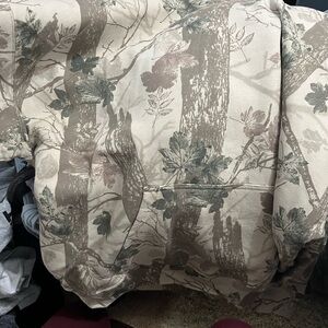 Abercrombie & Fitch Camo Hoodie - Green and Brown